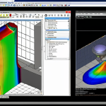 **

A machine design engineer intensely reviewing a FEA (Finite Element Analysis) simulation on a computer screen, surrounded by technical drawings and material samples. Focus on the detail of stress distribution visuals on the screen.

**